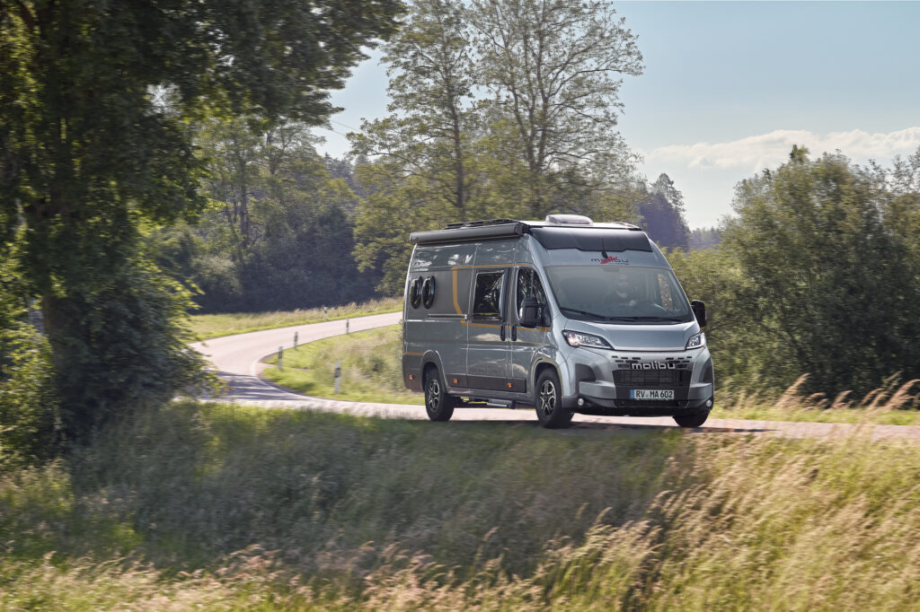 Fahraufnahme des Malibu Van comfort 640 LE.